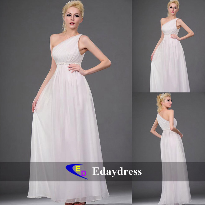 long gown white colour
